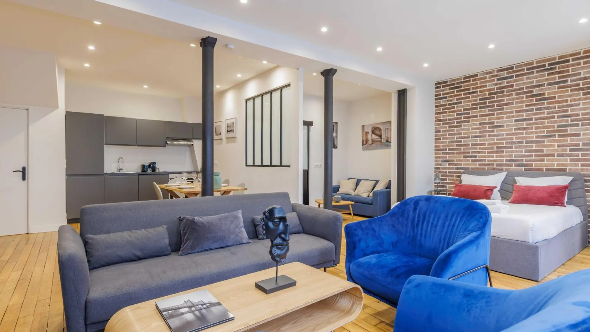 Modern Apartment - 2Br - 6P - Saint-Ambroise Parigi